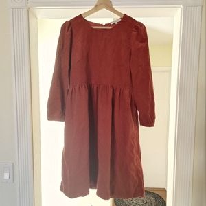 Madewell corduroy dress